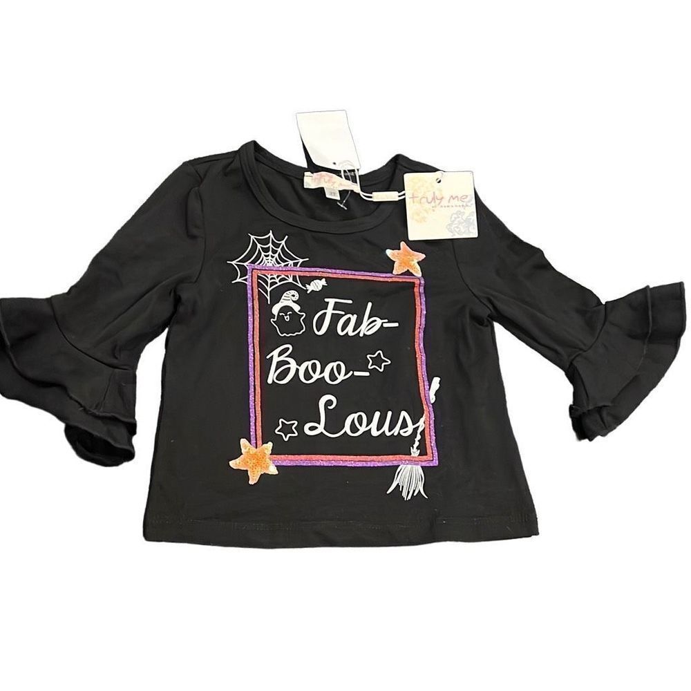 Sara Sara Truly Me Girls Halloween Long Sleeve Shirt